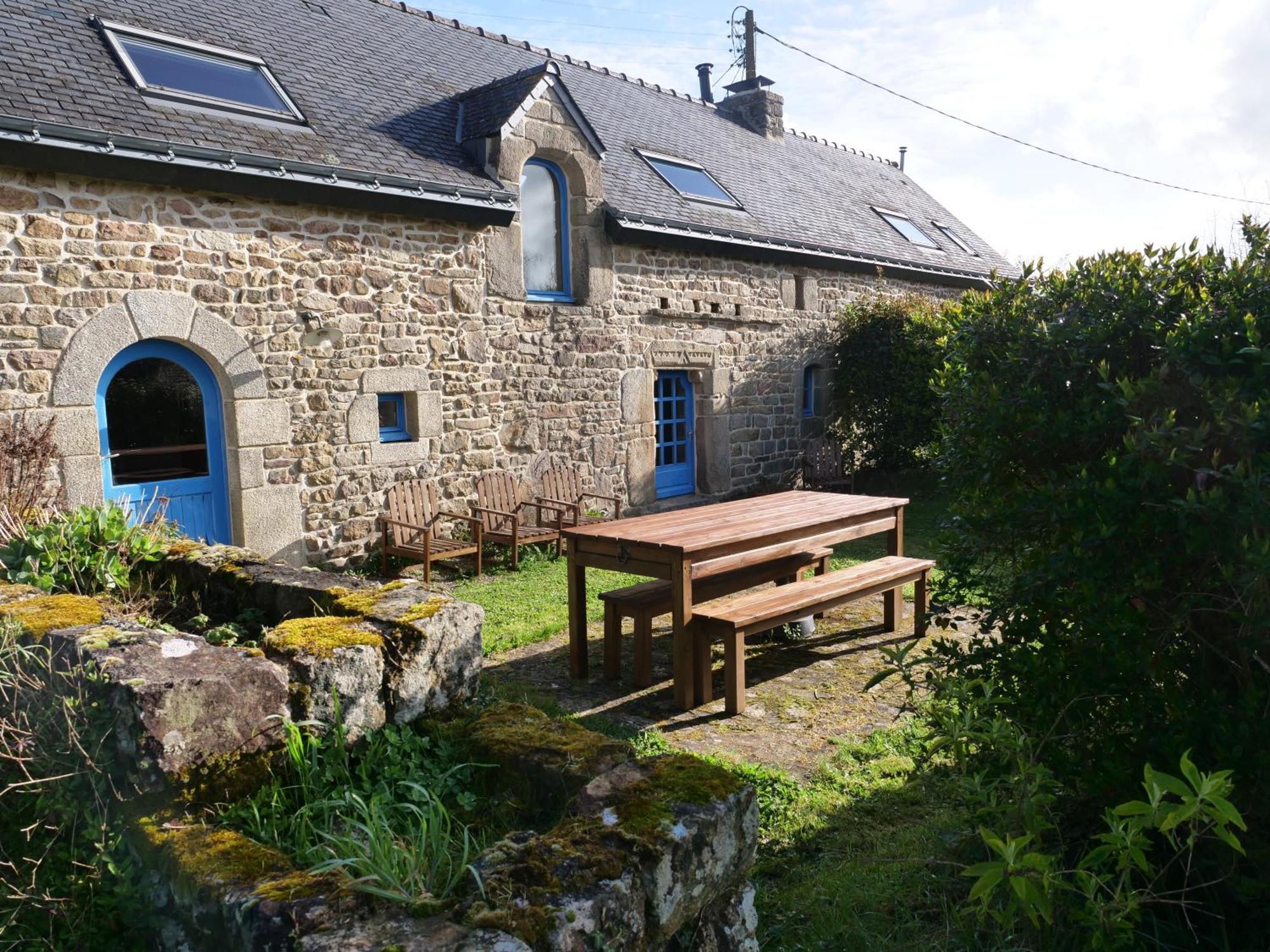 Gite De L'Hirondelle Bleue Brech Exterior foto
